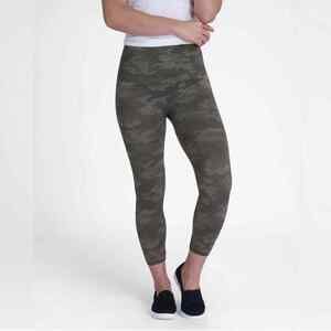 Spanx Look at Me Now Camo Print Seamless Cropped Leggings XL